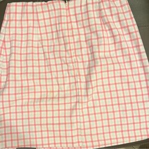 Wild Fable Pink Checkered Skirt
